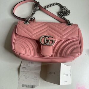 Gucci Pink Handbag Purse